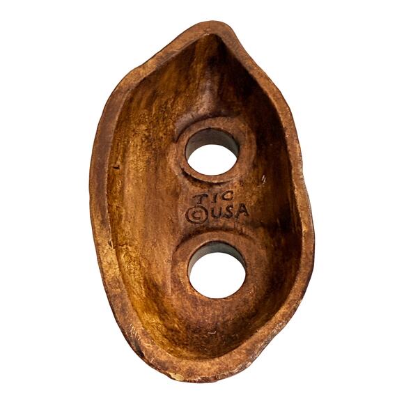 Frogs On A Log Los Angeles California Salt And Pepper Shaker Set Treasure Craft - Picture 6 of 15